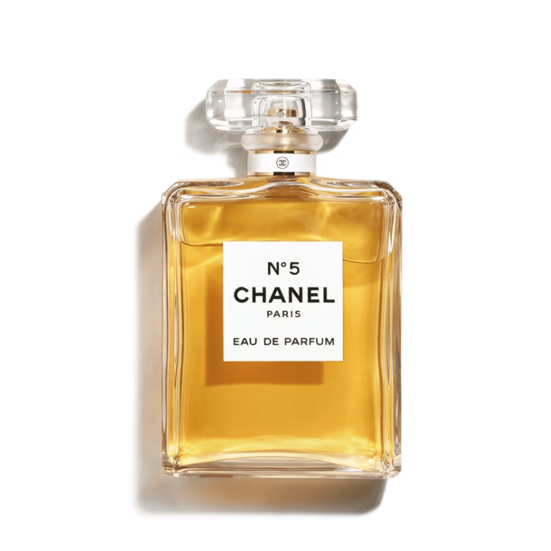 Combo de 5 perfumes: Versace Dylan Turquoise, Black Opium, J'adore, Chanel N°5, Fame 100ml